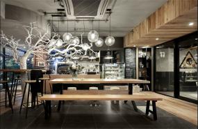 最新蛋糕甜品店装饰实景图