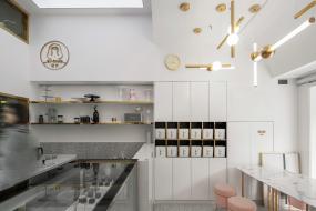 网红甜品店装饰效果图