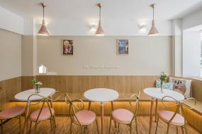 上海甜品店设计装饰效果图片