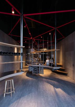 最新特色咖啡厅设计装饰效果图