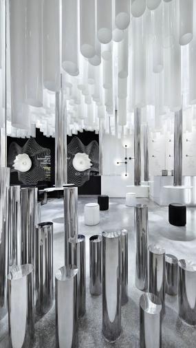 网红甜品店设计装潢图片