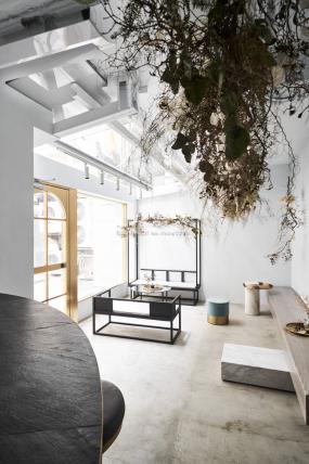 网红甜品店装修高清效果图