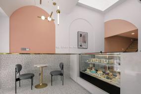 网红甜品店装修设计效果图