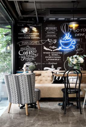 蛋糕甜品店装饰效果图