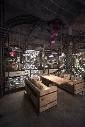 最新复古咖啡厅装饰实景图