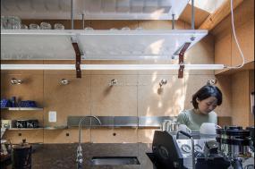 复古咖啡厅装饰设计效果图