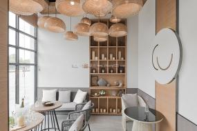 最新水果奶茶店装饰实景图