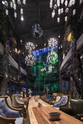 复古咖啡厅装修设计效果图