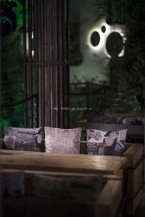 最新复古咖啡厅装饰效果图