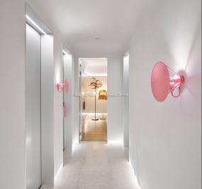 创意美发店装修高清效果图