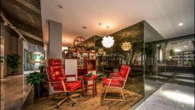 高档连锁美发店装修效果图