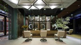 欧式美发店装饰效果图