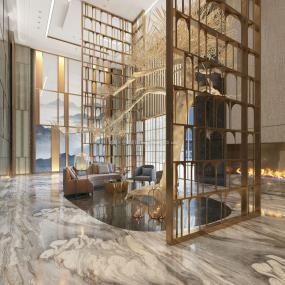 韩国酒店装饰设计效果图片