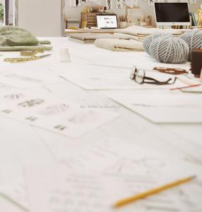 服装设计工作室设计装修图片