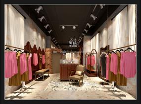 最新服装设计工作室装饰实景图