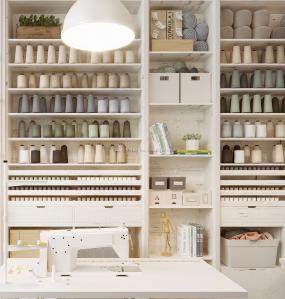 服装设计工作室设计装饰效果图片