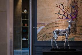 艺术会所装修高清效果图