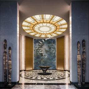 艺术会所装修实物图片