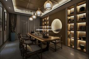 高端会所装修实物图片