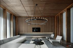 高端商务会所装修图片