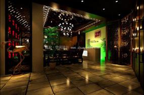 特色茶馆装修装潢效果图