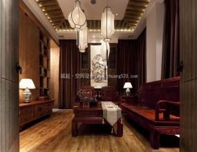 中式茶馆装饰设计效果图