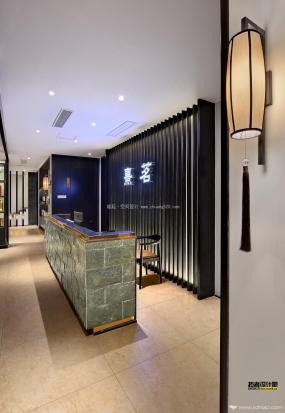 高档现代茶馆装修效果图