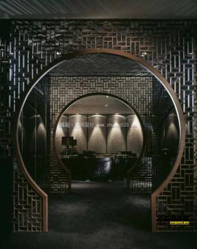 最新现代茶馆装修设计效果图