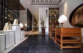 现代茶馆装修效果图