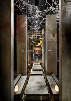 中式茶楼装潢设计效果图片