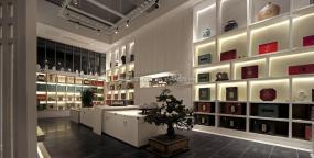 最新新中式茶楼设计装饰效果图