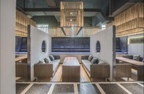 棋牌茶楼装修高清图片