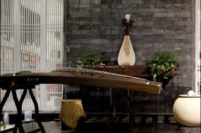 新中式茶楼装修设计效果图片