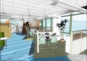 上海办公室装饰效果图片