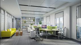 最新上海办公室设计装饰效果图