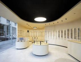 眼镜店装潢效果图片