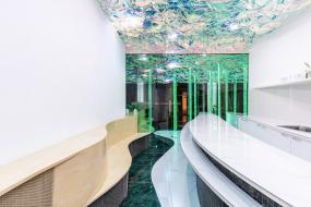 奶茶店装潢设计效果图片