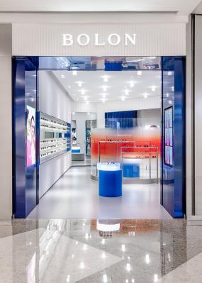 眼镜店设计装潢图片