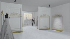 婚纱店装修高清效果图