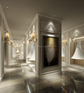 高端婚纱店装修效果图