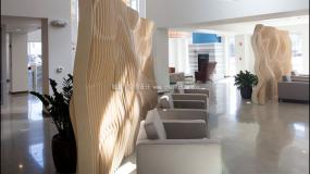 最新美容院装饰效果图