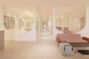 美容院设计装饰图