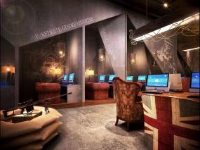 网咖设计装潢图片