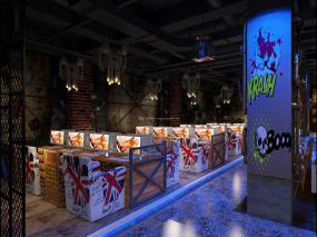 网咖装潢设计效果图片