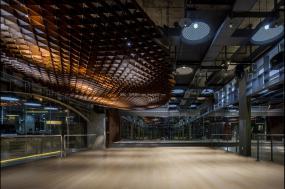 健身房装潢设计效果图片