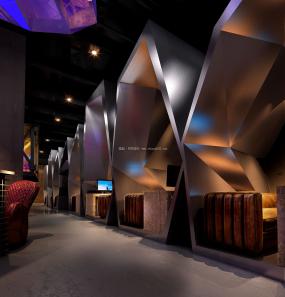 网咖装饰设计效果图