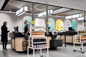 最新超市装饰实景图