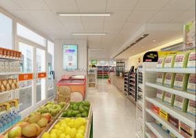 超市装潢设计效果图片