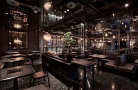 火锅店装修高清效果图