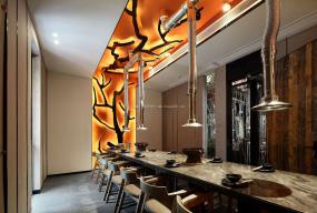 高端火锅店装修图片